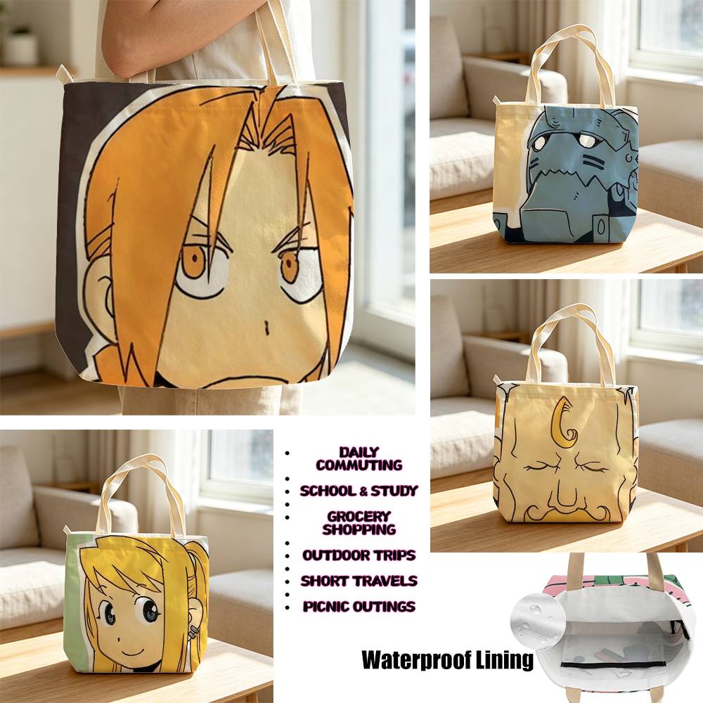 Anime Merchandise Ideas - FA-Fullmetal Alchemist Anime Merchandise Bolsas de