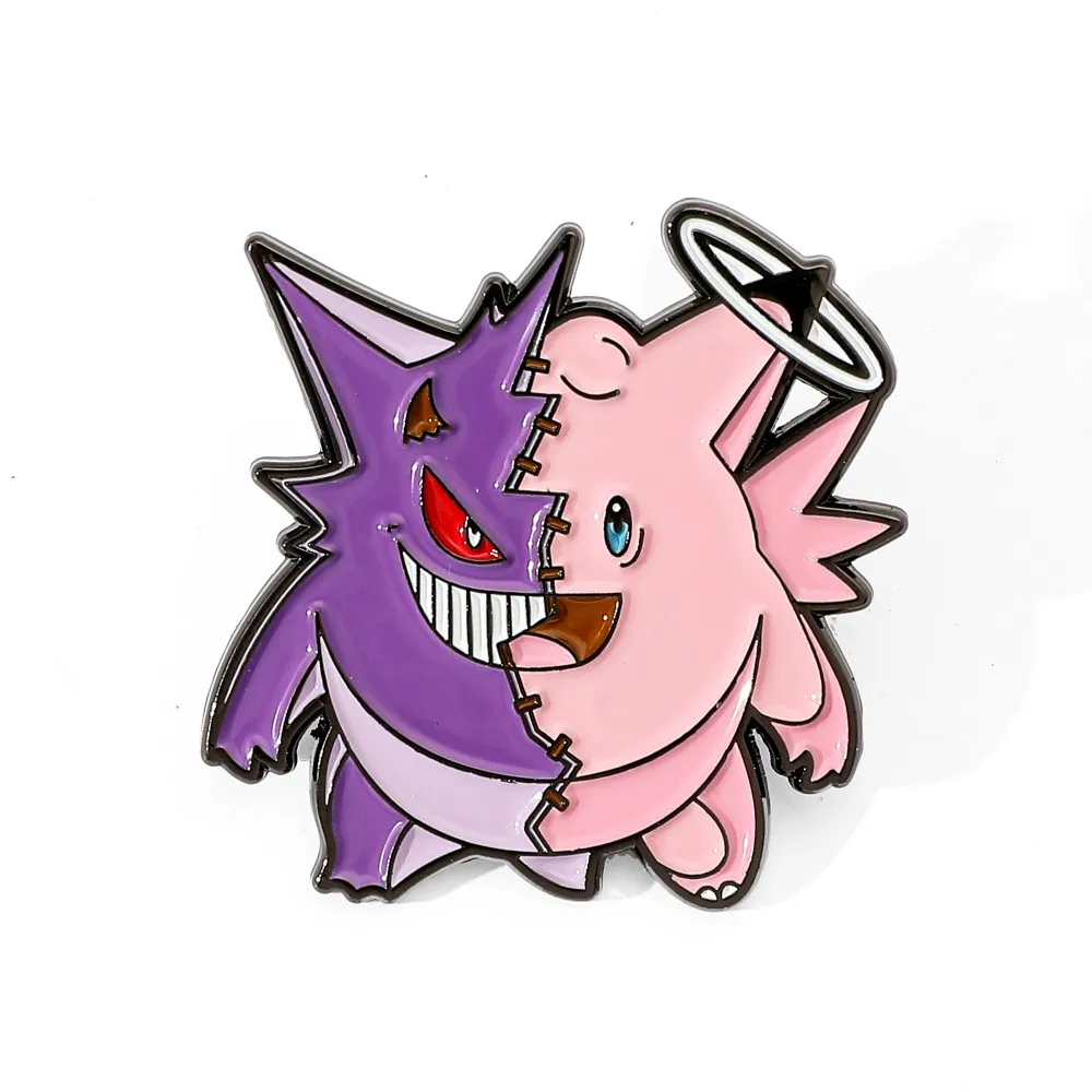Enamel Pin Set - 1 Peça Broche de Desenho Animado