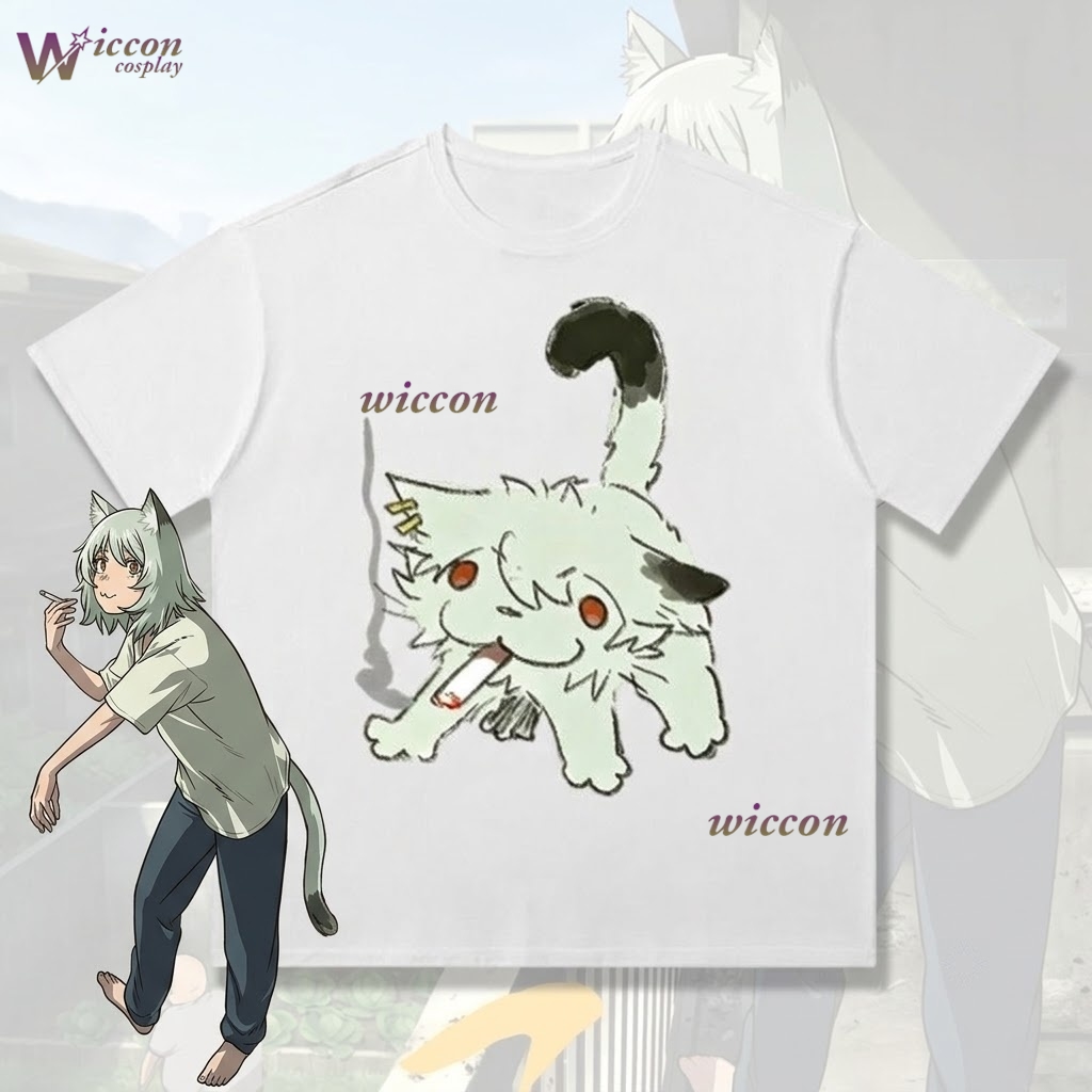 Anime Merchandise Shirt - Camiseta de Algodão com Estampa de