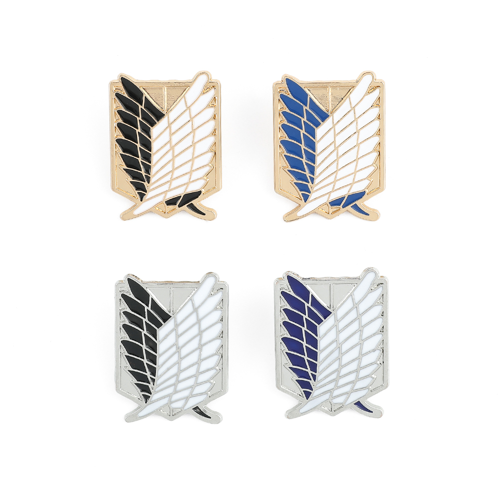 Enamel Pin Set - Broche de Esmalte Anime Attack on