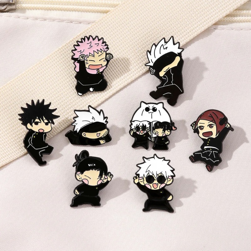 Enamel Pin Set - Conjunto de 8 Pins de Esmalte