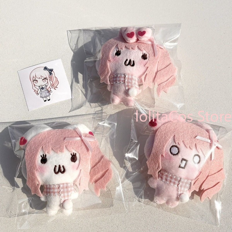 Anime Merchandise Bag - Chaveiro de Pelúcia Fofo Anime PJSK