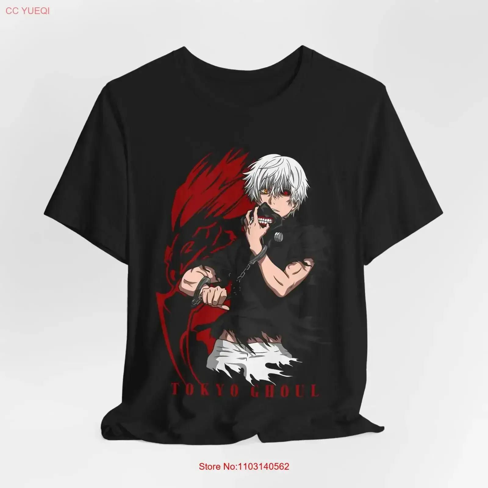 Camiseta de Anime Tokyo Ghoul, - Anime Merchandise Shirt avaliação e preço