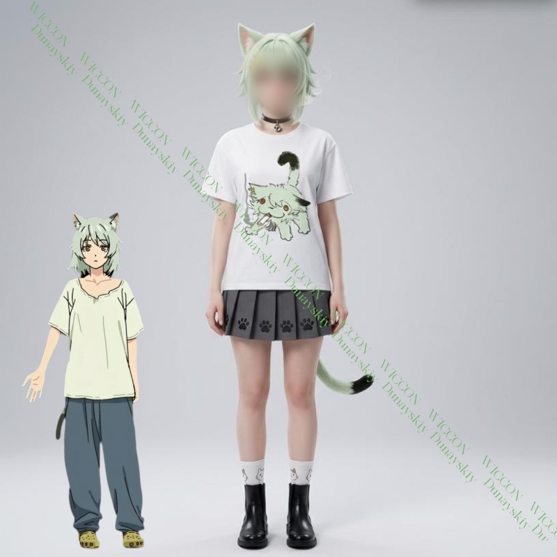 Camiseta de Algodão Chainsmoke - Anime Merchandise Shirt avaliação e preço