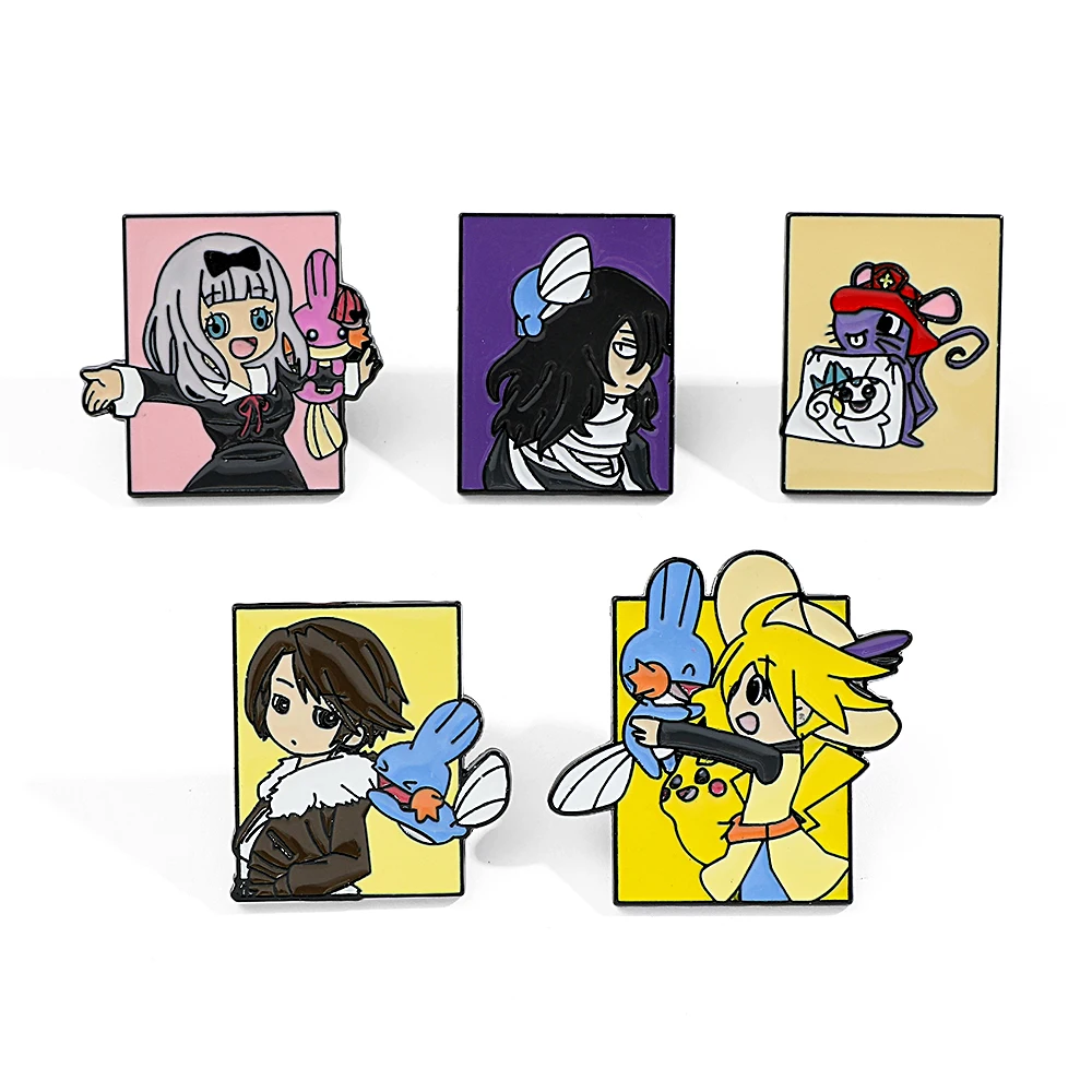 5 Peças de Broches de Personag - Enamel Pin Set avaliação e preço