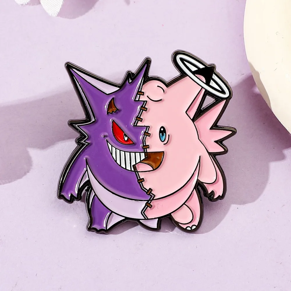 1 Peça Broche de Desenho Anima - Enamel Pin Set avaliação e preço