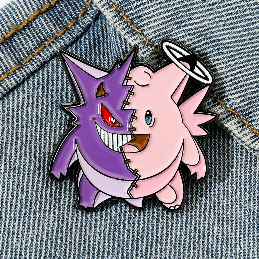 1 Peça Broche de Desenho Anima - Enamel Pin Set avaliação e preço