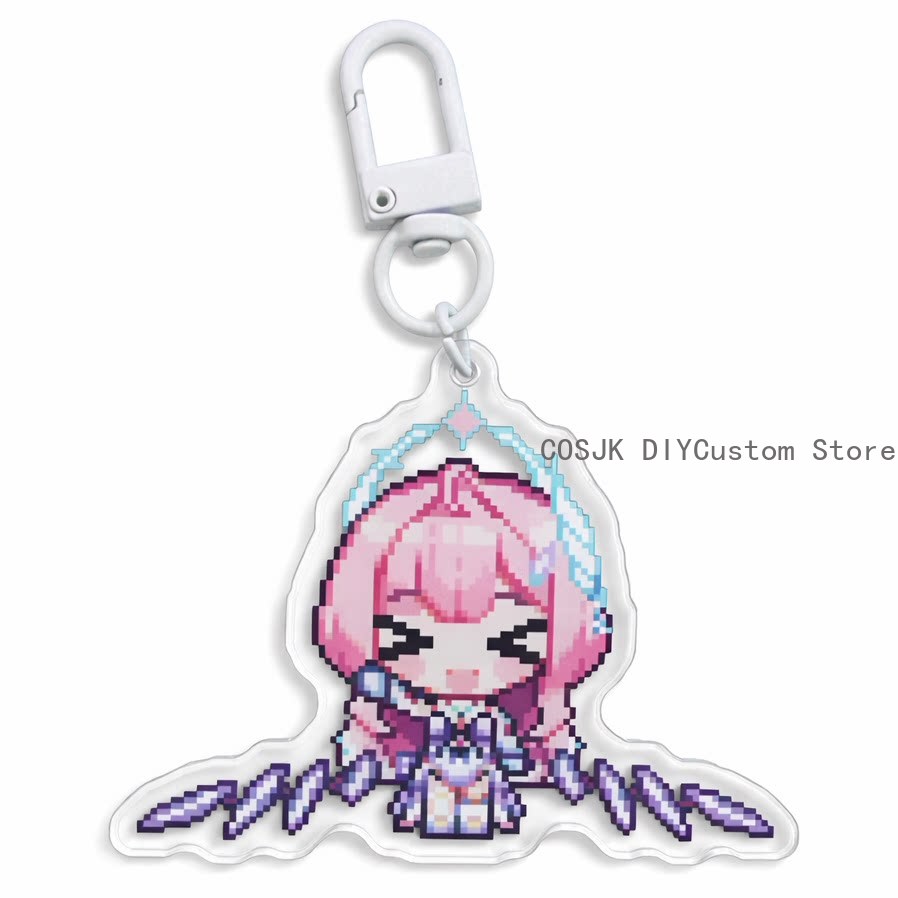 NOVO Pingente de Acrílico Pixe - Anime Merchandise Bag avaliação e preço
