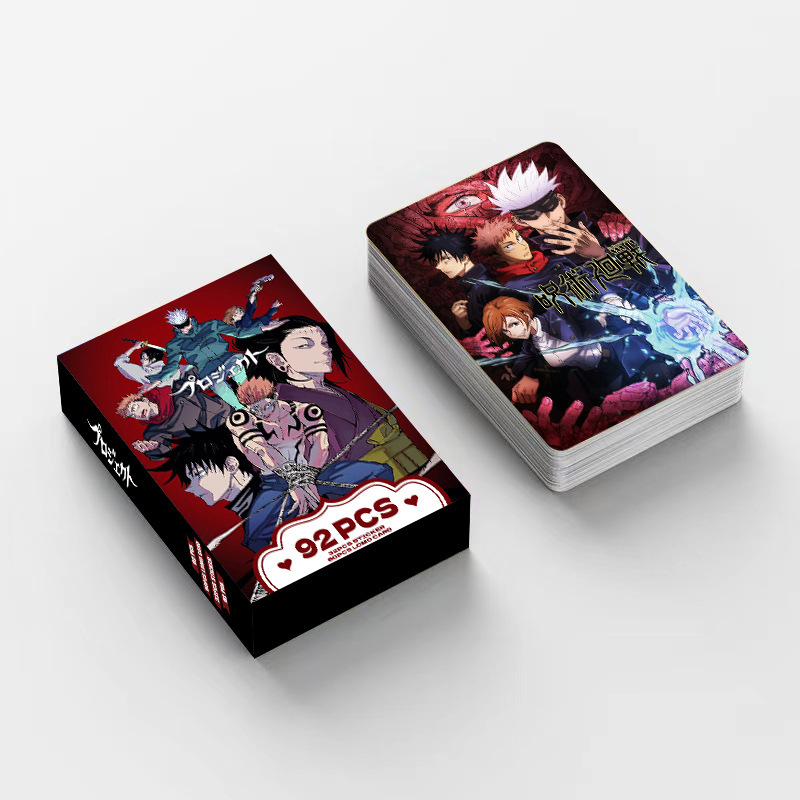 92 Cartas Jujutsu Kaisen de Du - Anime Merchandise Bag avaliação e preço