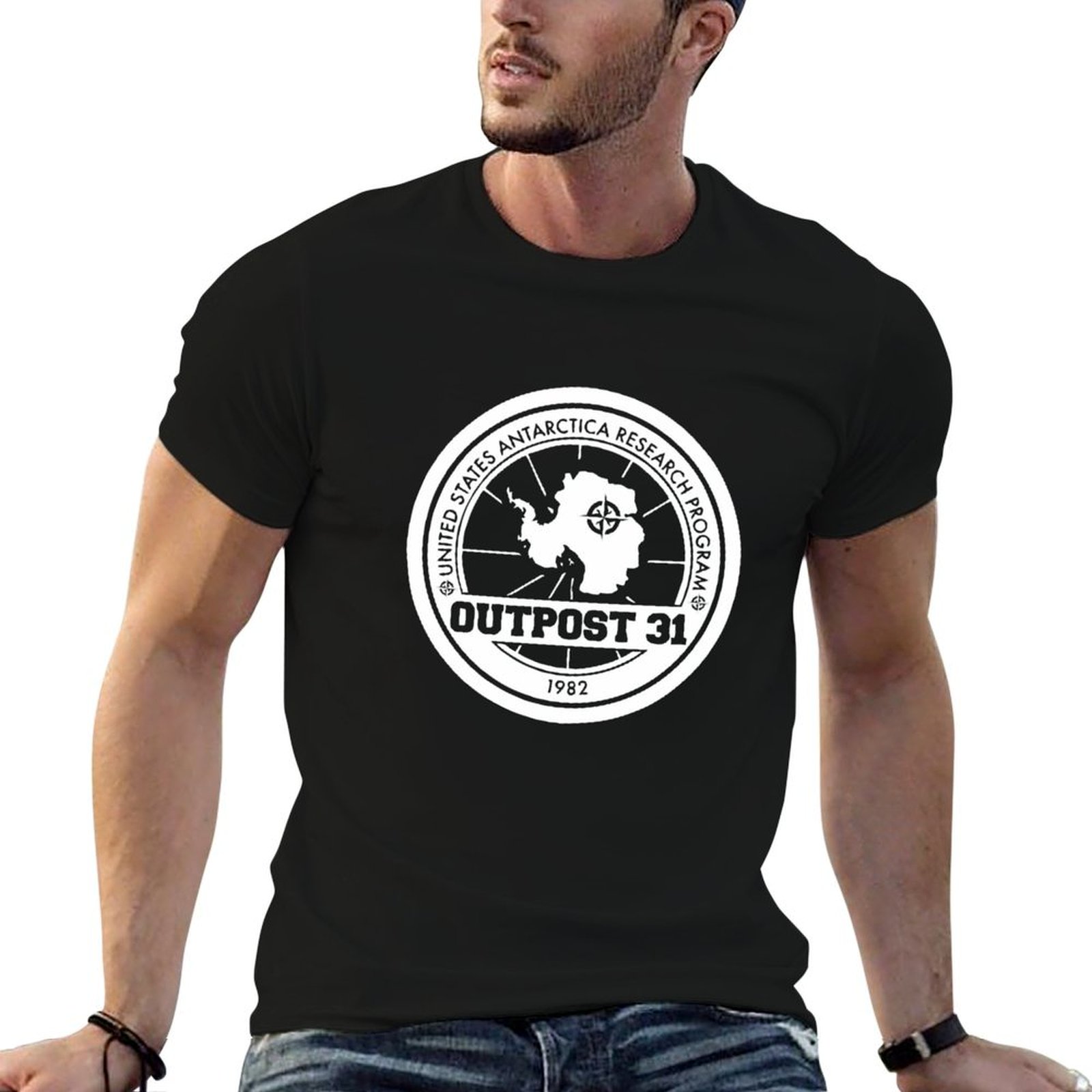 Camiseta masculina com logotip - Anime Merchandise Shirt avaliação e preço