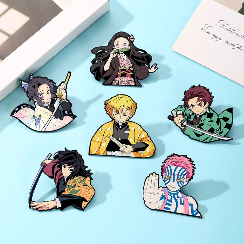 Broches de desenho animado Dem - Anime Merchandise Bag avaliação e preço