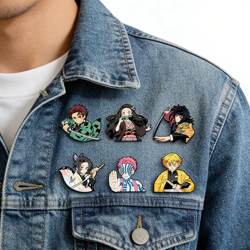 Broches de desenho animado Dem - Anime Merchandise Bag avaliação e preço