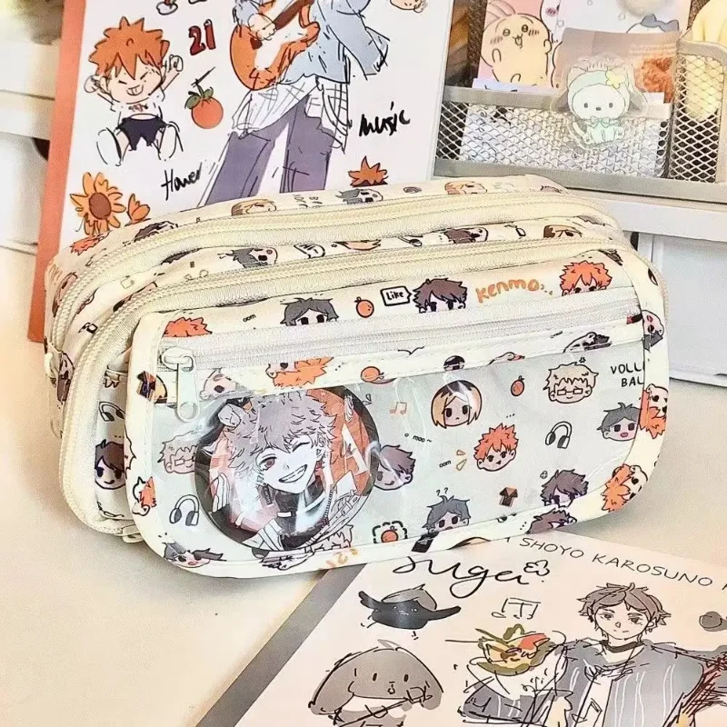 Anime Haikyuu!! Estojo de Lápi - Anime Merchandise Bag avaliação e preço