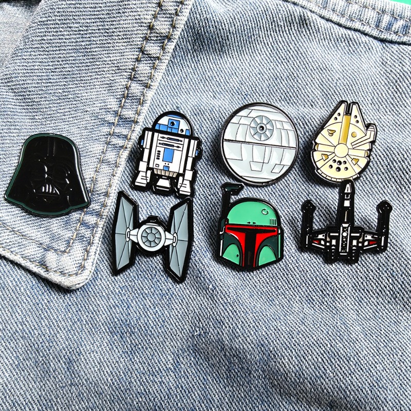 Conjunto de 5/6/7 Broches de M - Enamel Pin Set avaliação e preço