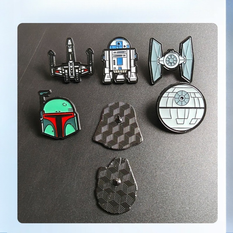 Conjunto de 5/6/7 Broches de M - Enamel Pin Set avaliação e preço