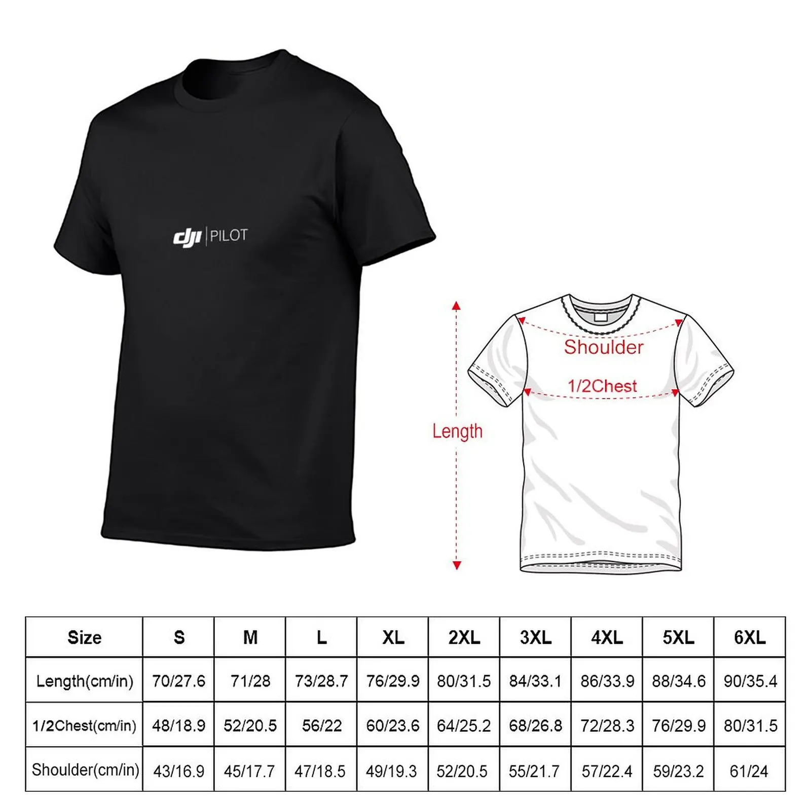 Melhor vendedor-dji piloto mer - Anime Merchandise Shirt avaliação e preço