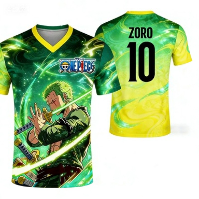 Camiseta de Futebol Anime de V - Anime Merchandise Online avaliação e preço