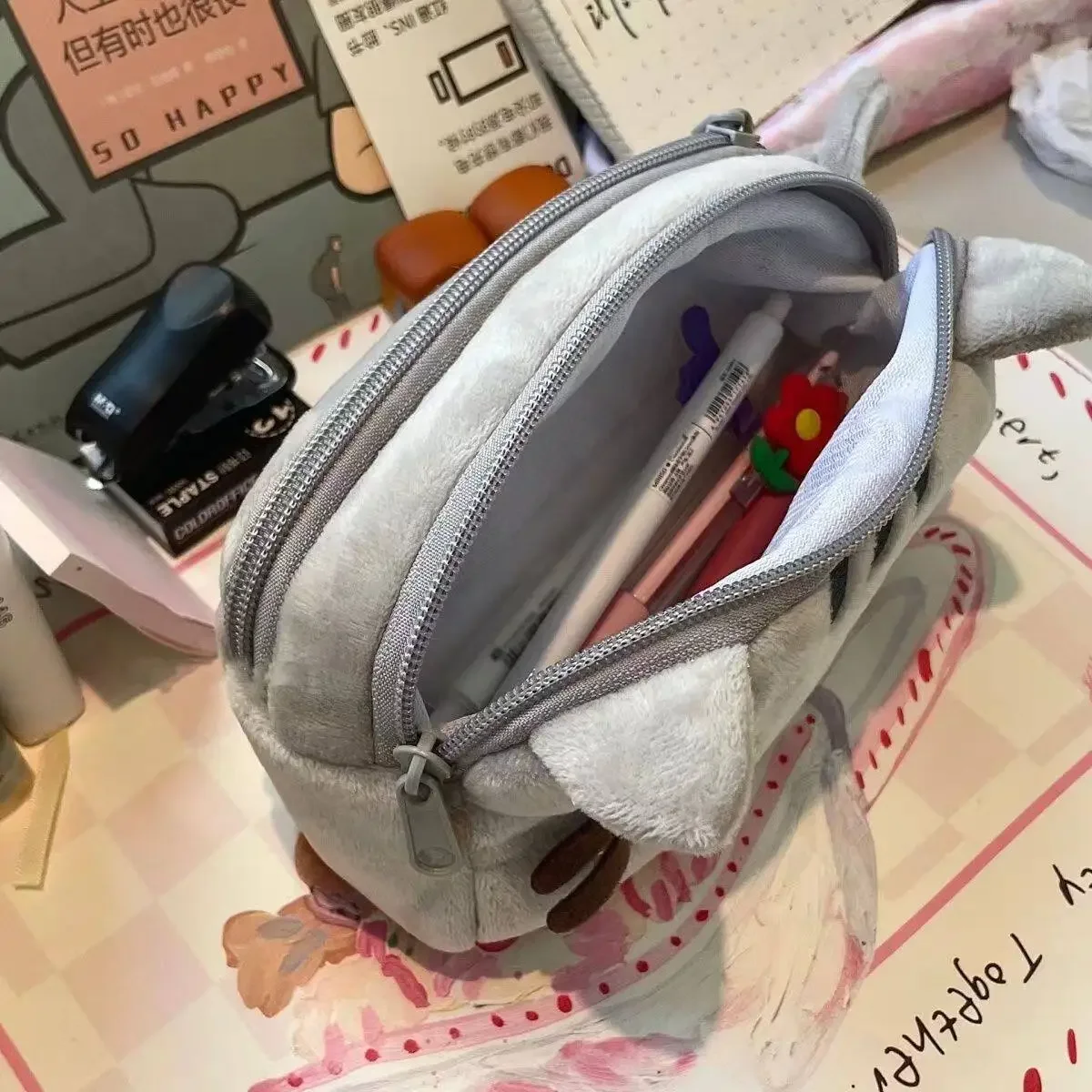 Estojo de Lápis Pusheen Fofo,  - Anime Merchandise Bag avaliação e preço