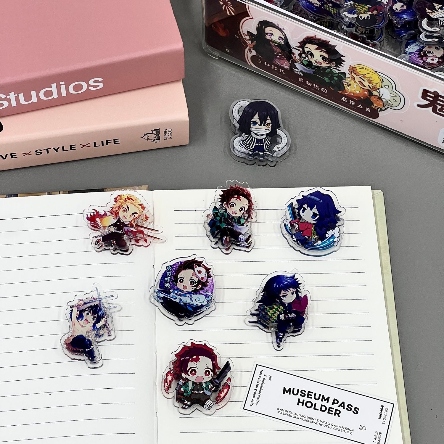 Caixa completa de pastas Demon - Anime Merchandise Box avaliação e preço